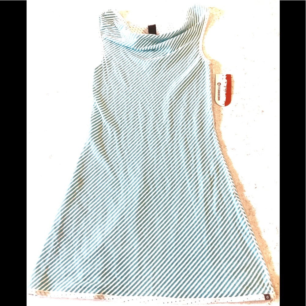 Merrell Finley reversible dress striped blue XS - Picture 4 of 6